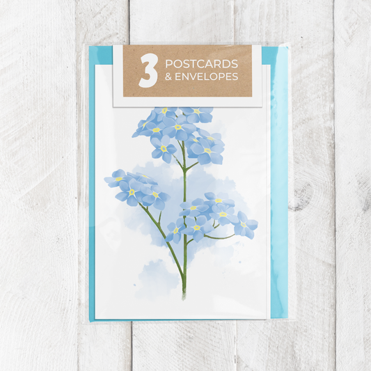 Alaska Floral Postcard Set || Botanical Illustrations