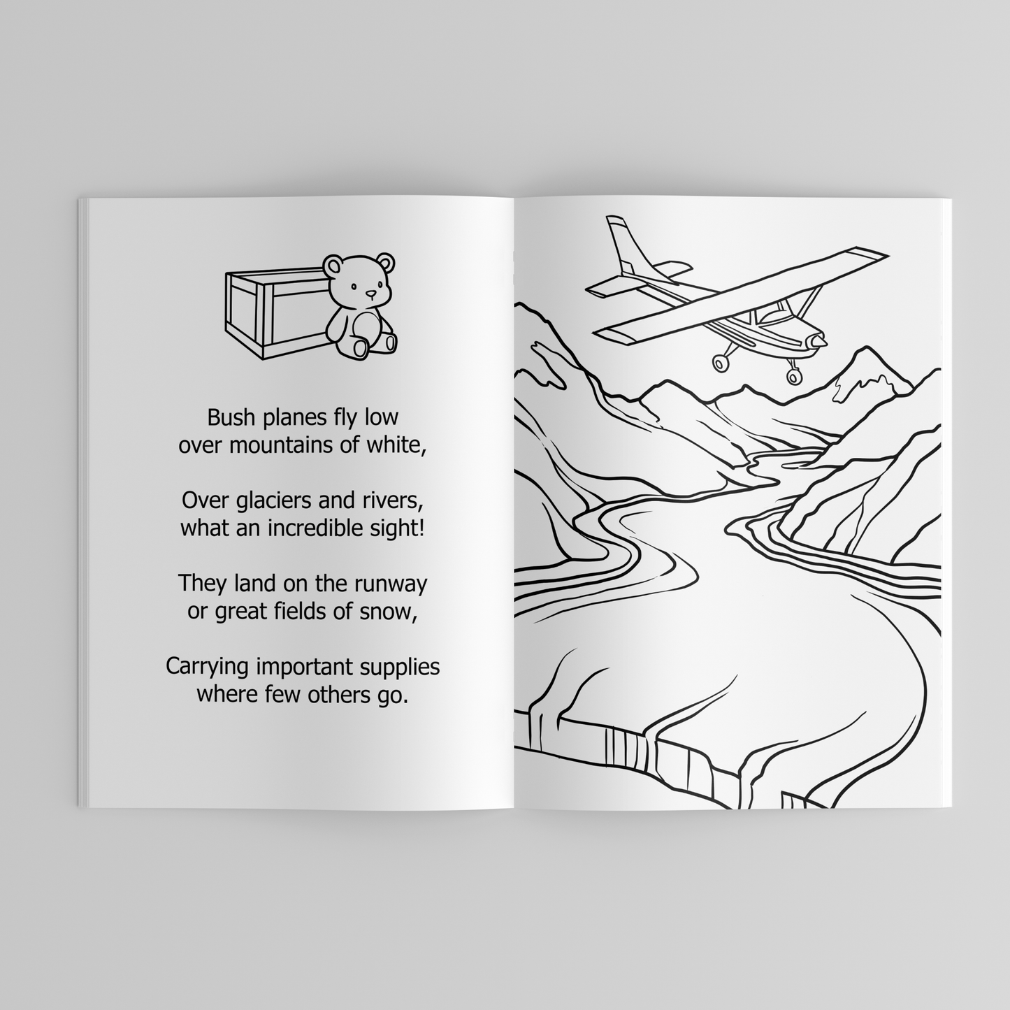 Alaskan Adventure Coloring Book