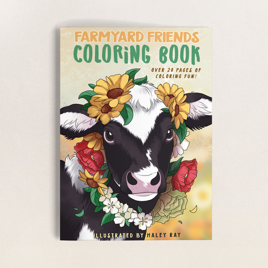 Farmyard Friends Coloring Book
