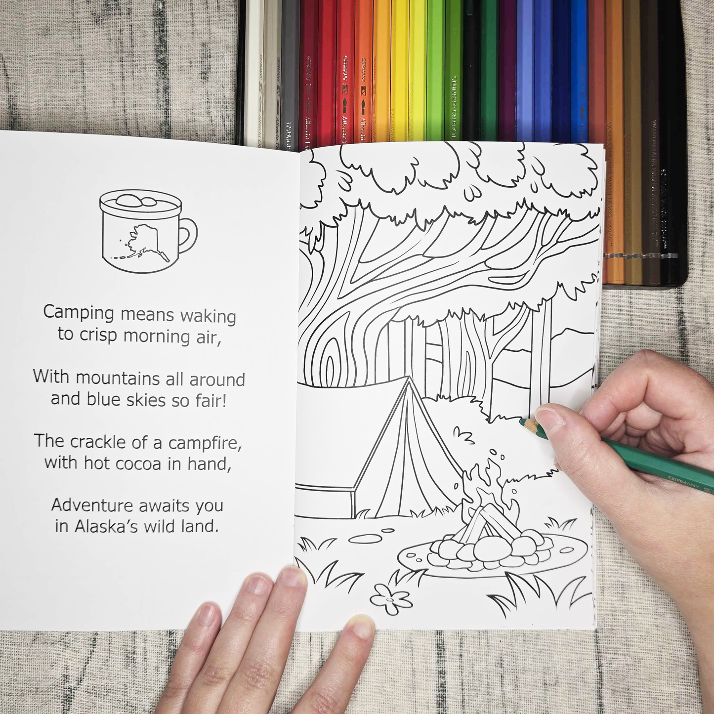 Alaskan Adventure Coloring Book