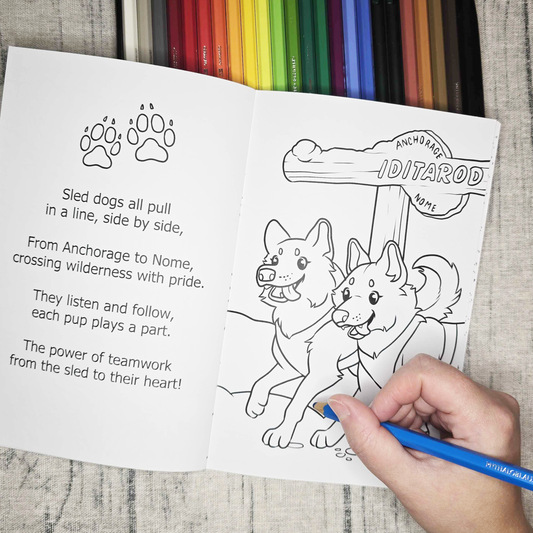 Alaskan Adventure Coloring Book