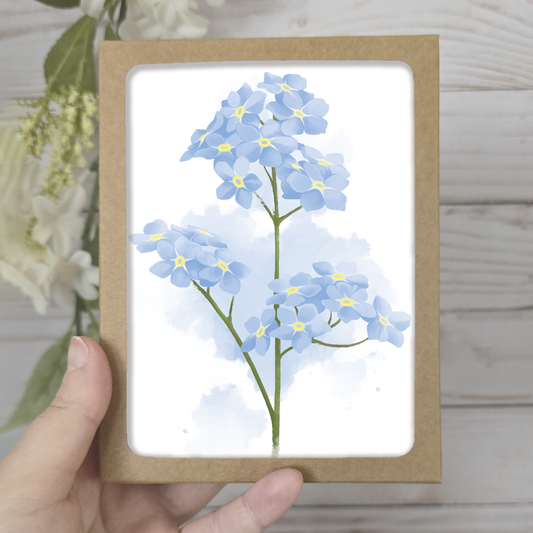 Alaska Floral Greeting Card Box Set || Botanical Stationery Set