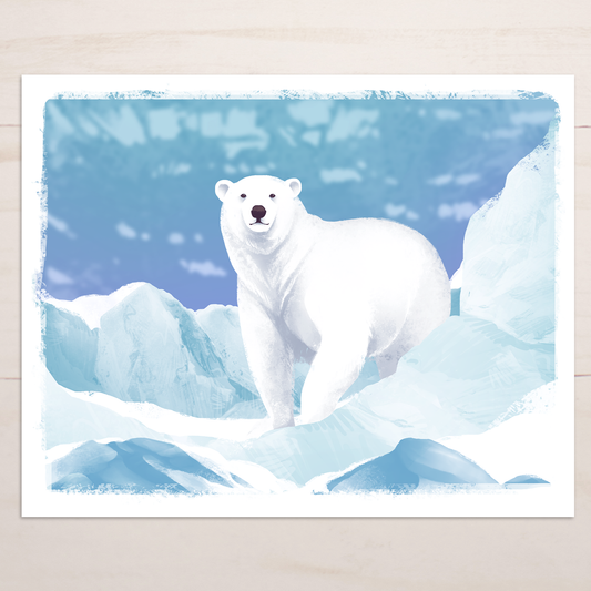 Polar Bear || Arctic Wildlife Fine Art Print