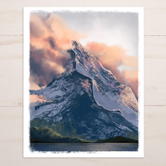 Mountain in the Clouds || Fine Art Print