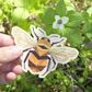 Geometric Honey Bee Sticker || Waterproof Vinyl