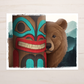 Bear Totem Art Print