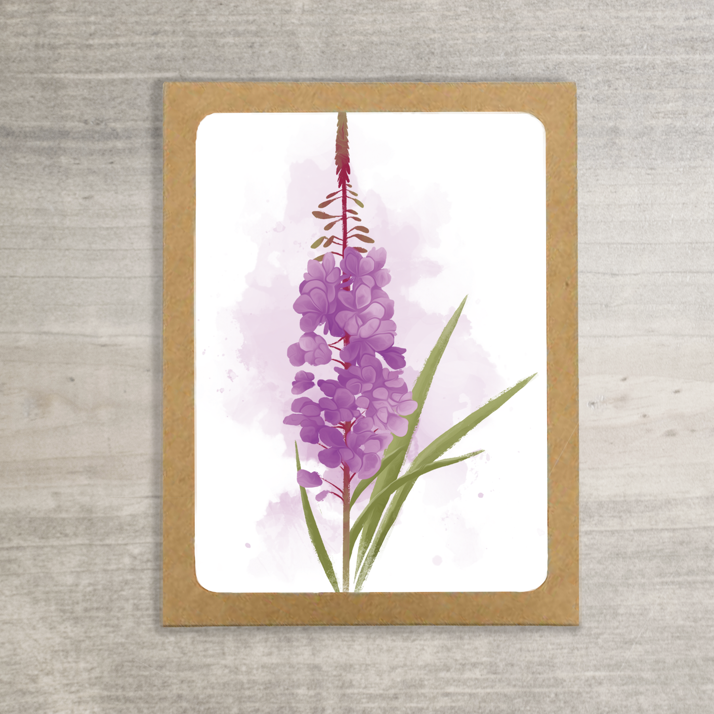 Alaska Floral Greeting Card Box Set || Illustrated Stationery Set