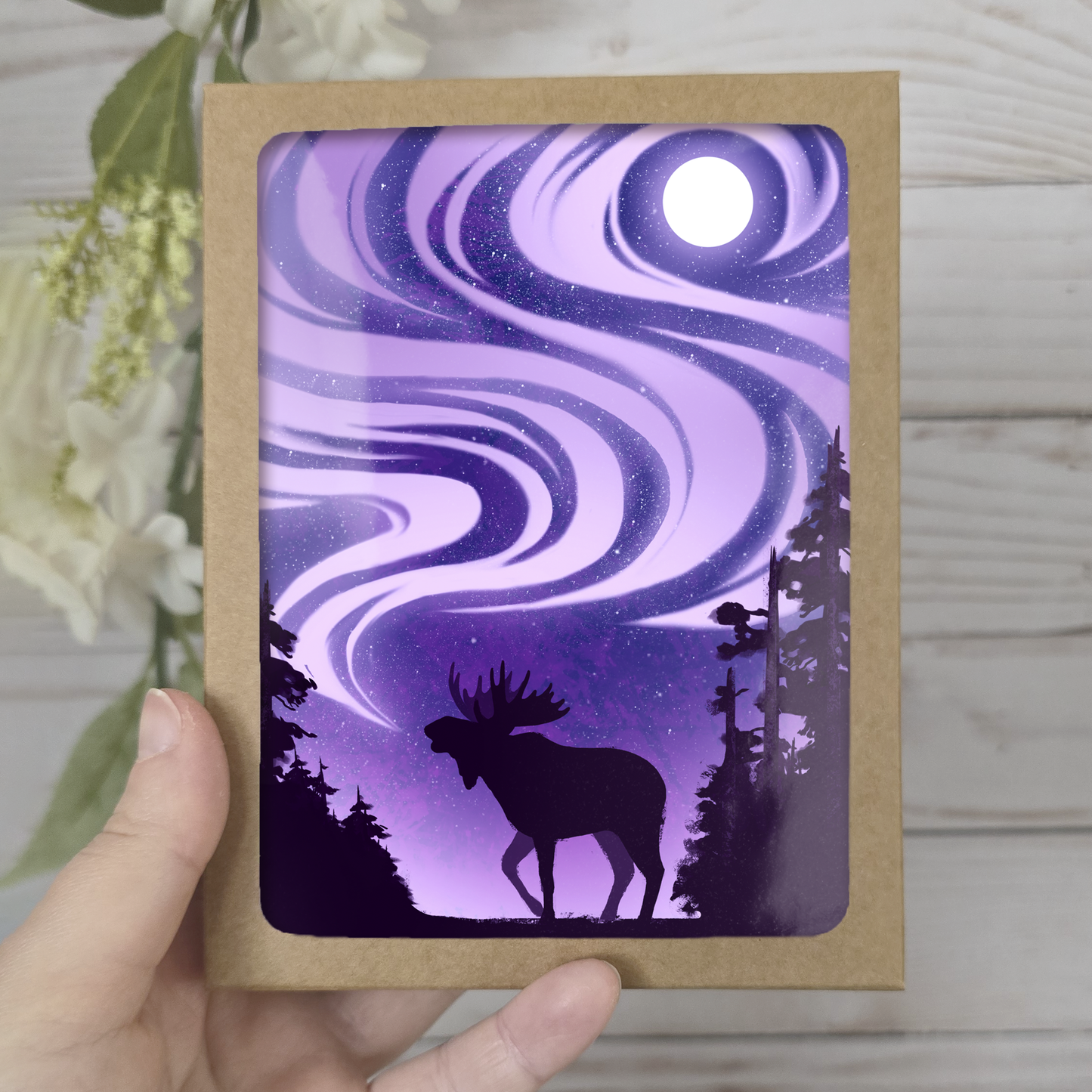 Aurora Borealis Greeting Card Box Set || Alaska Stationery