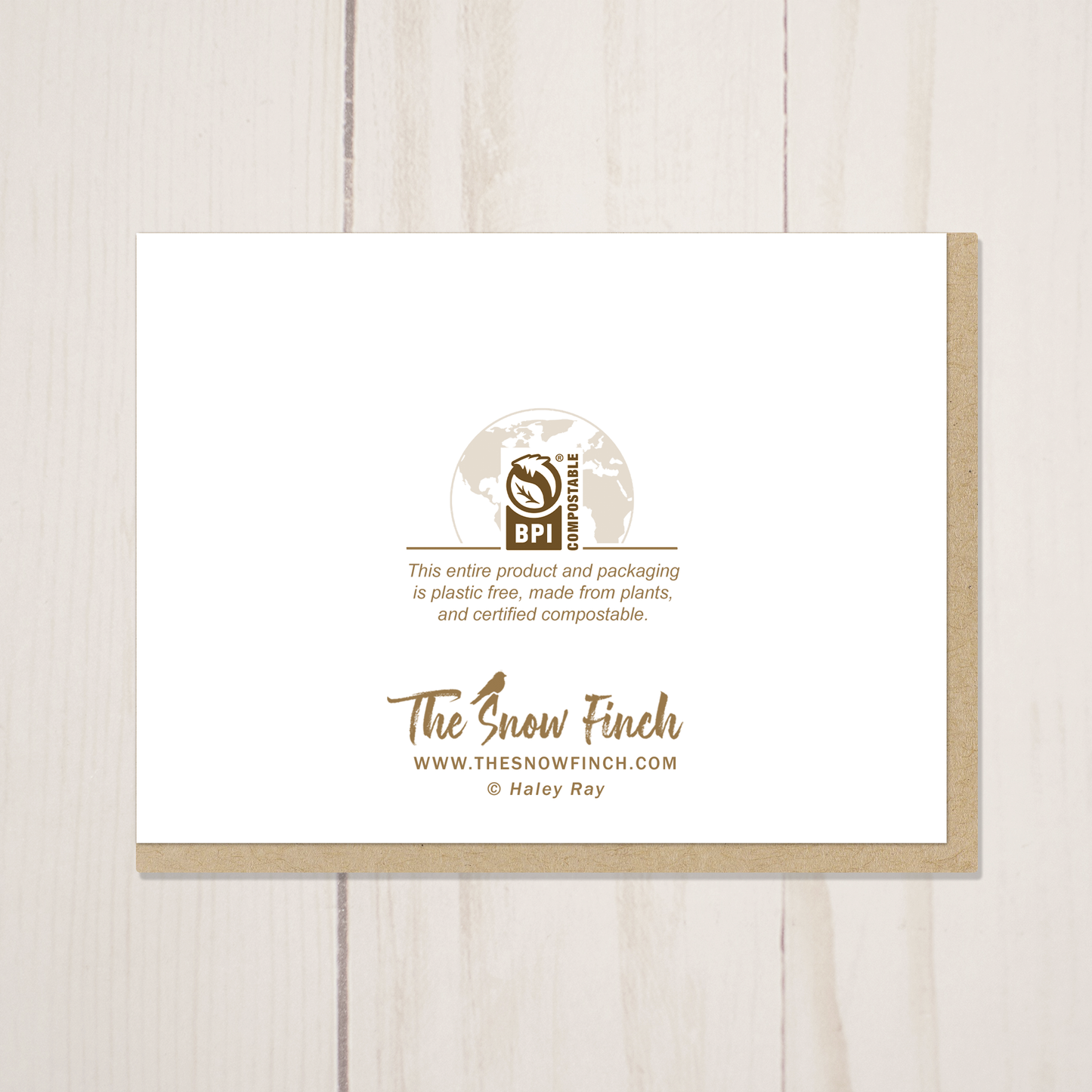 Wolf Totem Greeting Card with Envelope