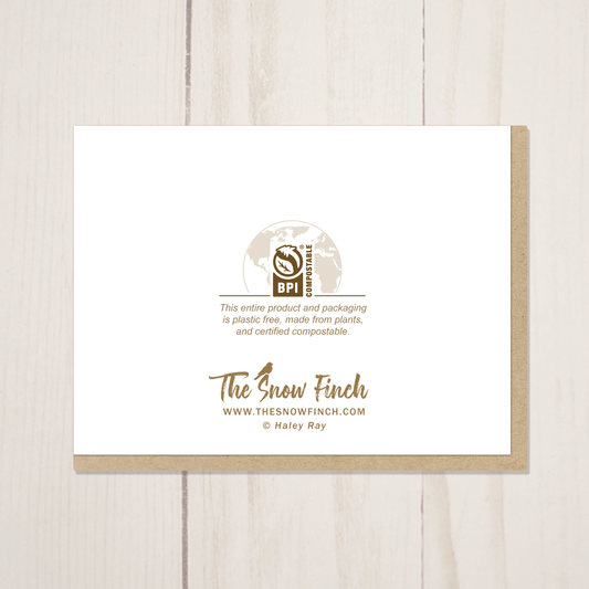 Wolf Totem Greeting Card with Envelope