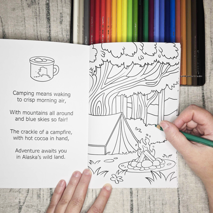 Alaskan Adventure Coloring Book