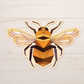 Geometric Honey Bee Sticker