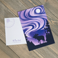 Purple Aurora Postcard || 4x6 Travel Alaska Art Postcard