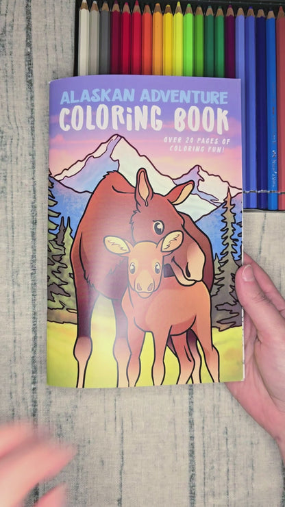 Alaskan Adventure Coloring Book