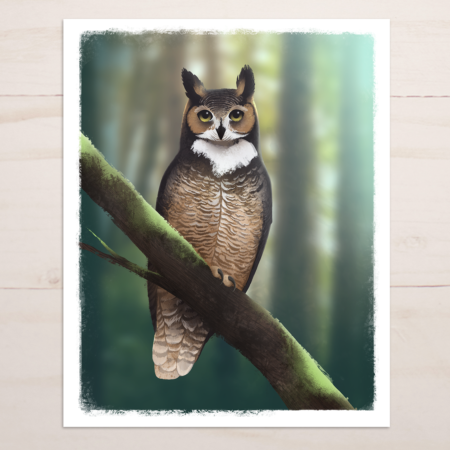 Great Horned Owl Art Print