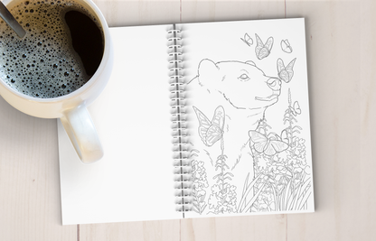 Wild Alaska Art Coloring Book
