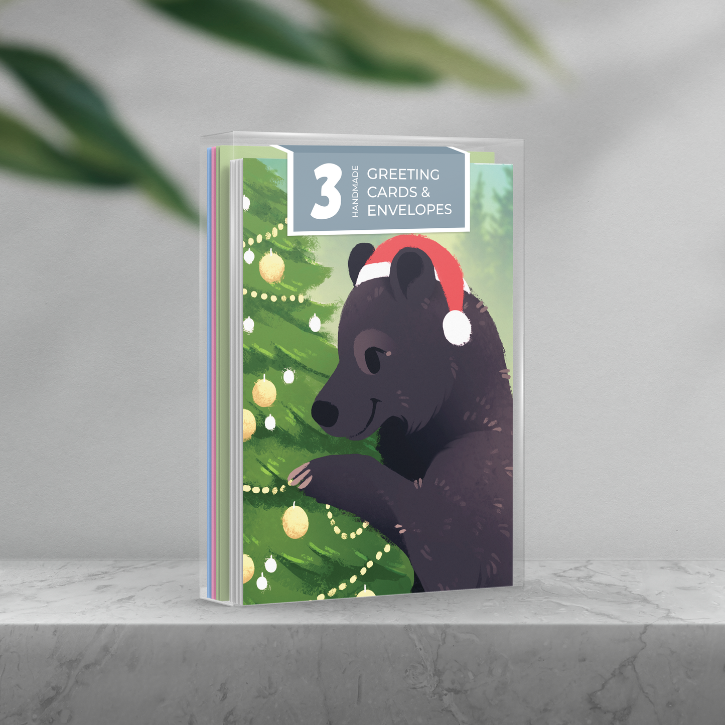 Festive Christmas Stationery || Greeting Card Box Set || A6