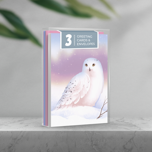 Arctic Animals Stationery || Greeting Card Box Set || A6