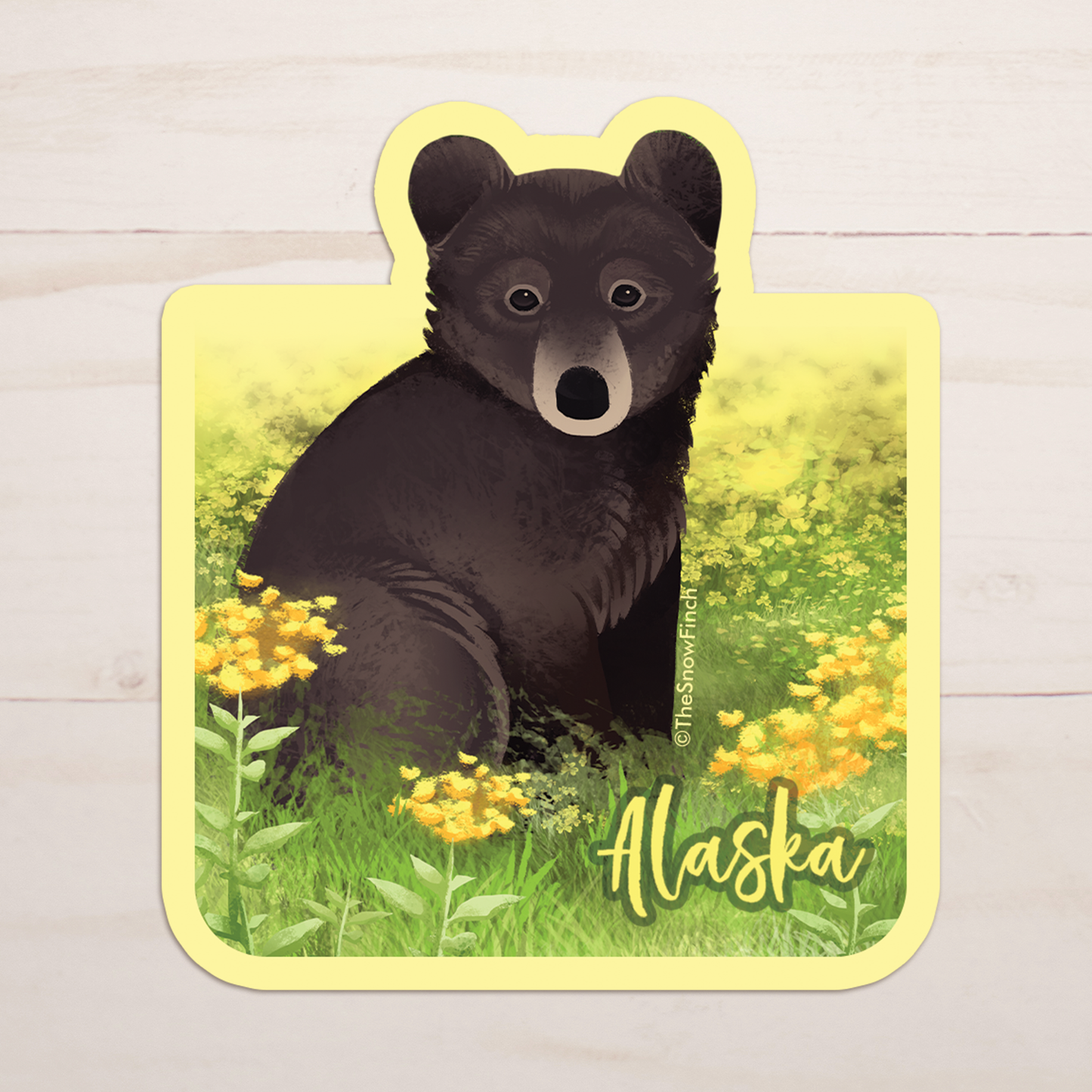 Baby Bear Sticker