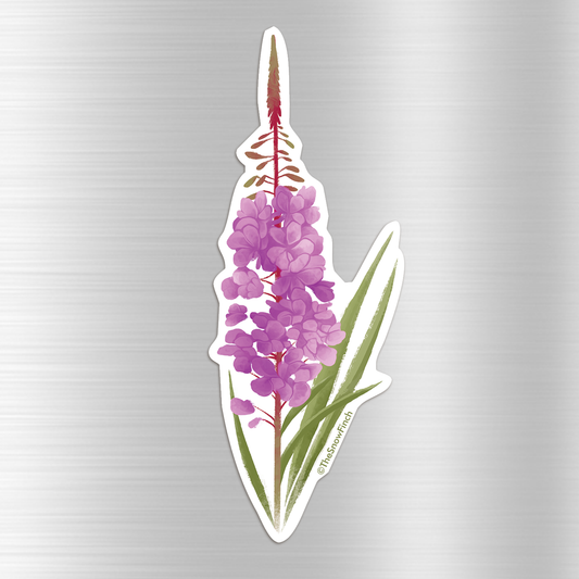 Fireweed Floral Magnet