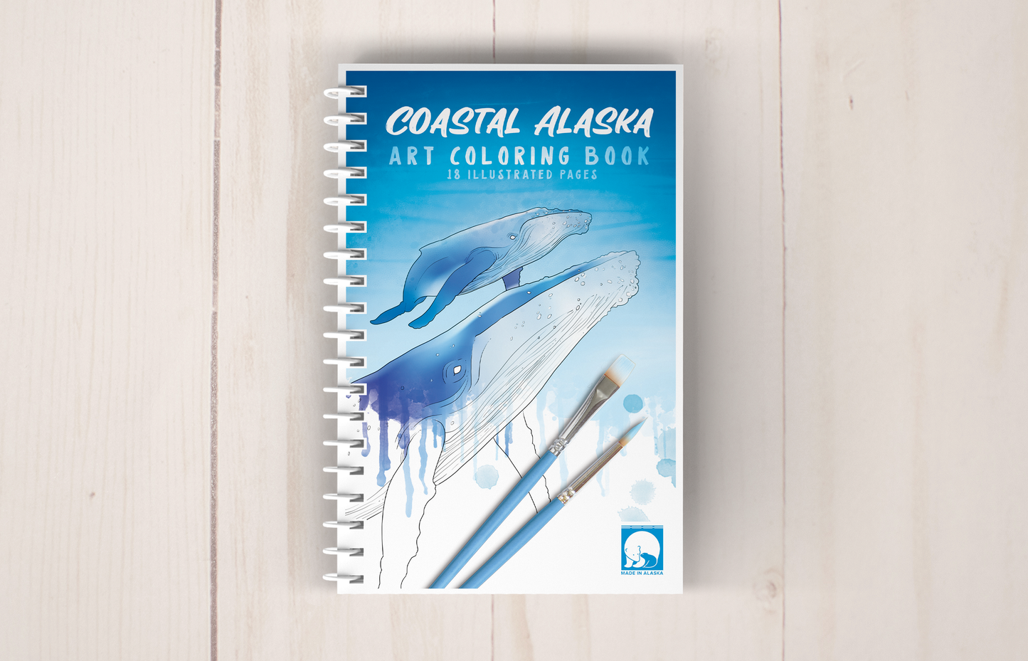 Coastal Alaska Art Coloring Book